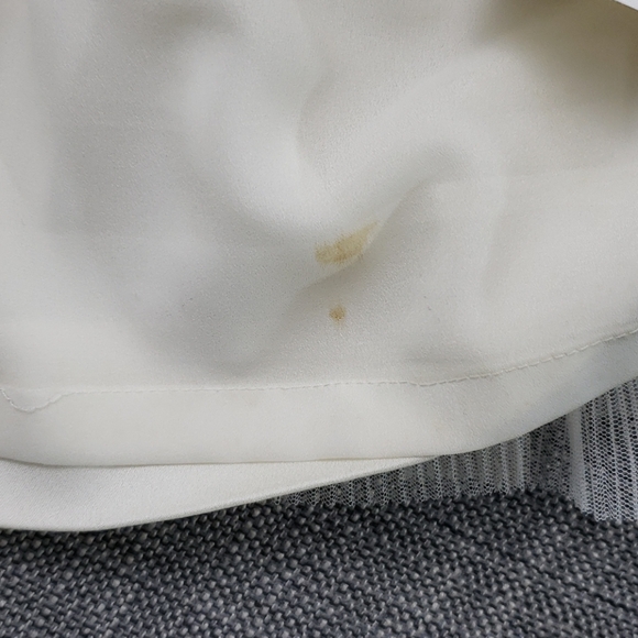 BCBGMaxAzria Gardenia strapless dress ivory 2 - Picture 8 of 12